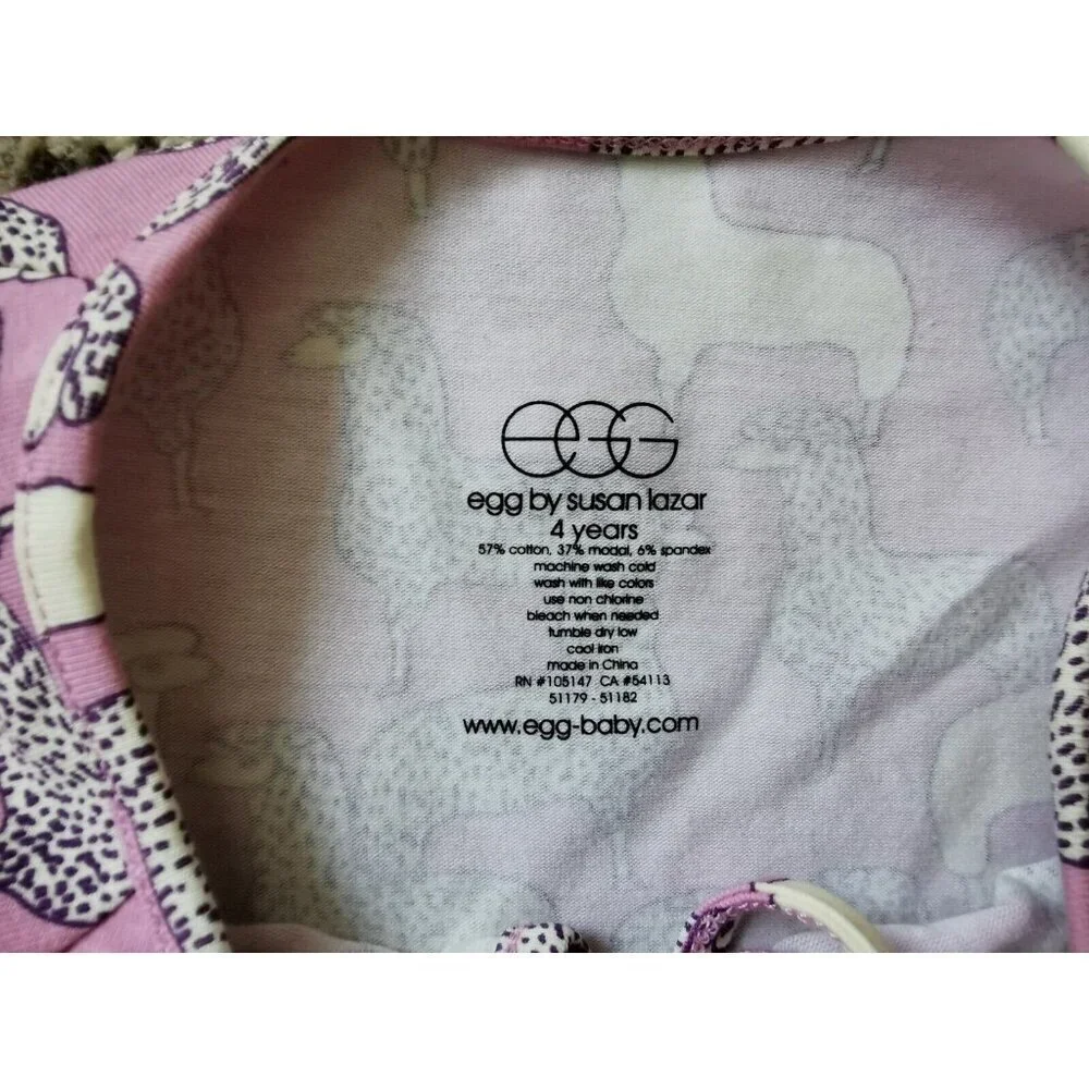 Egg New York Llama Dress 4Y NWOT - Picture 5 of 5